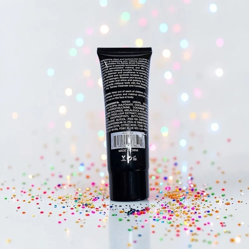 Aesthetica Pro-Series Makeup Brush Cleanser and Conditioner NWOB & Sealed 2.5 oz
